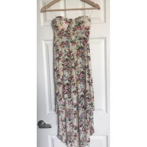 AGACI FLORAL PATTERNED DRESS